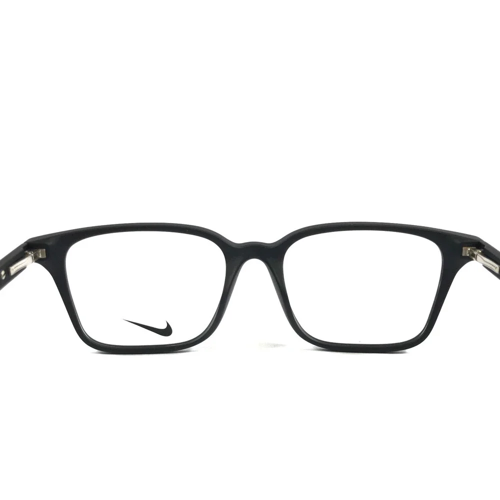 Nike Kids Eyeglasses Frames 5018 004 Matte Black Square Full Rim 47-15-130